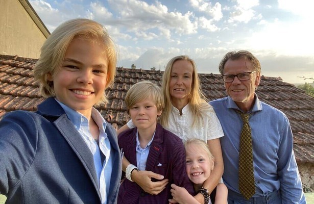 De familie Kaldenberg uit Ik Vertrek