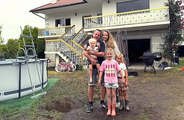 Familie Schouten in Ik Vertrek