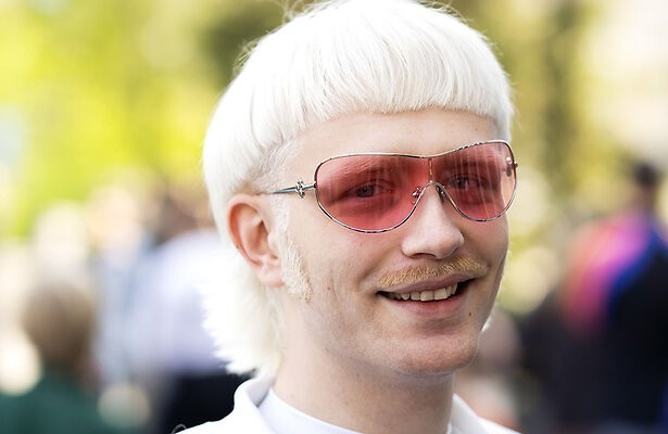 Joost Klein in Malmö tijdens het Eurovisie Songfestival 2024