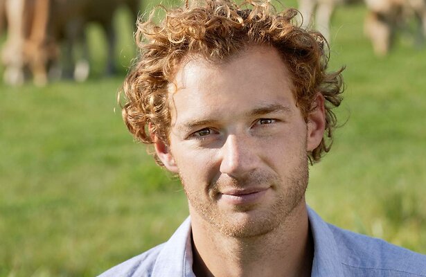 Persfoto Jamie voor Wie de boer niet kent.