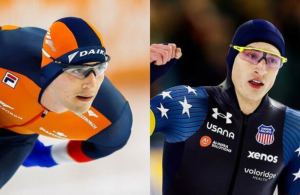 Jenning de Boo en Jordan Stolz