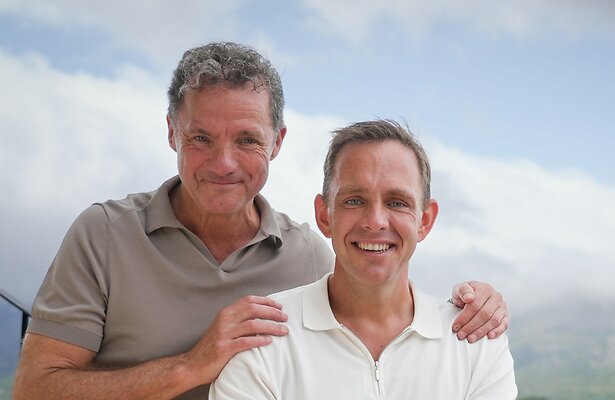 John de Bever en Kees Stevens in Frans & Mariska, Stellen op de Proef