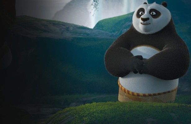 Panda Po in Kung Fu Panda 2