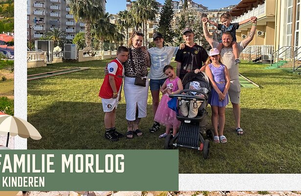 familie Morlog in Grote Gezinnen, Grote Vakanties