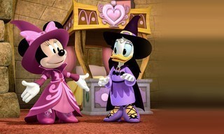 Mickey's verhaal van de twee heksen