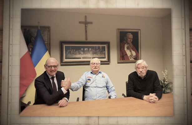 Philip Freriks, Lech Walesa en Maarten van Rossem