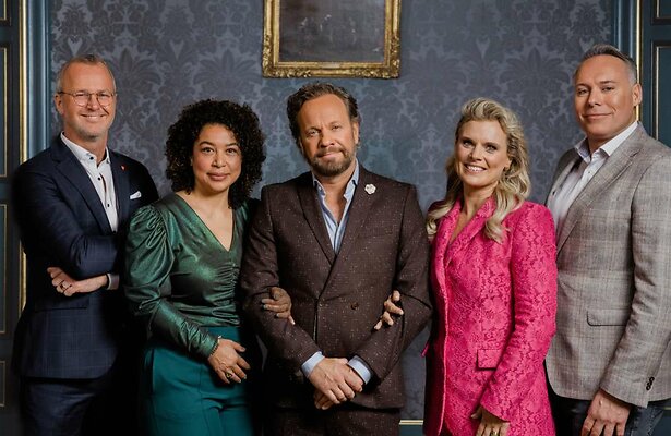 Patrick van Veen, Anne Campagne, Carlo Boszhard, Eveline Stallaart en Radboud Visser 