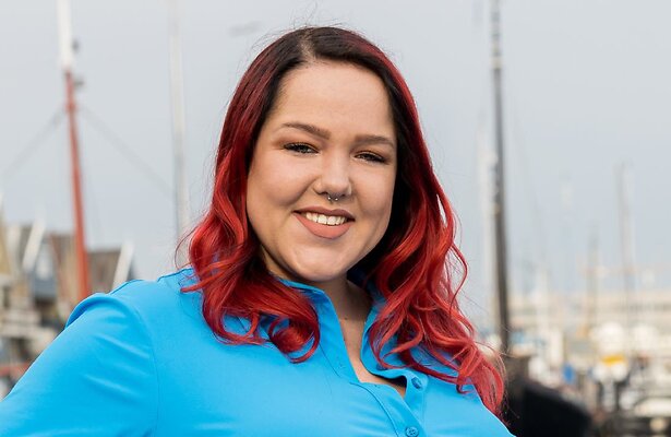Mathilde Keuter uit Urk!