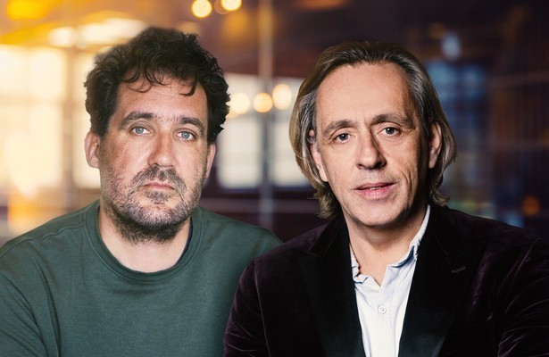 Marcel van Roosmalen en Gijs Groenteman