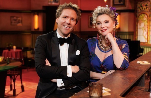 Sjoerd van Ramshorst en Mylou Frencken voor Met het Mes op Tafel