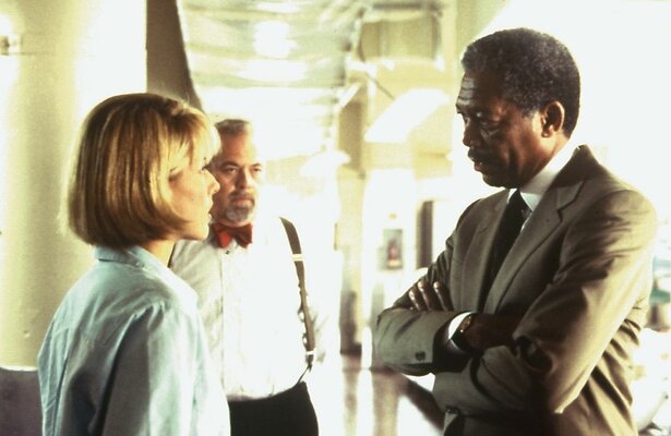 Morgan Freeman in Deep Impact