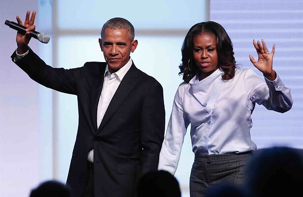 Barack en Michelle Obama
