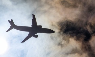 Plane crash recreated