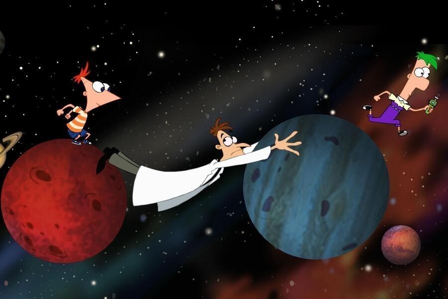 Phineas en Ferb, dwars door de 2de dimensie