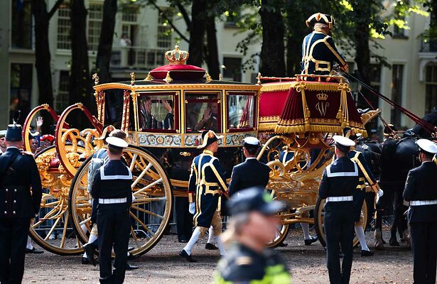 De Glazen koets tijdens Prinsjesdag