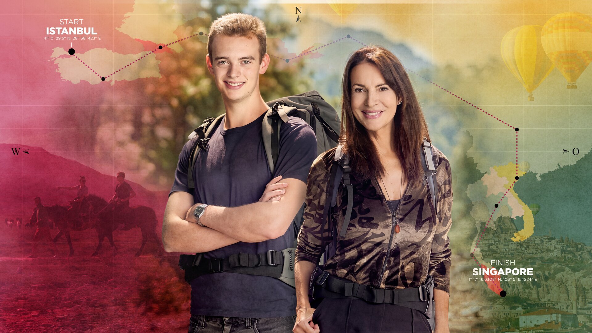 Irene en Vince van de Laar maken een cruciale fout in Race across the World