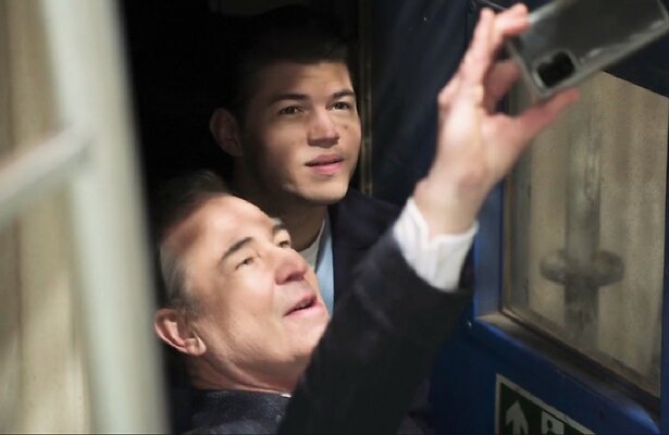 Vincent Visser en Erik de Vogel in GTST