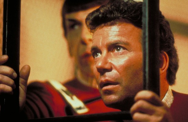 William Shatner in Star Trek II: The Wrath of Khan