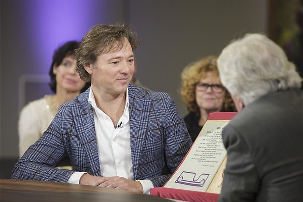 Vrouw en scarabee
