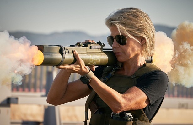 Linda Hamilton in Terminator: Dark Fate