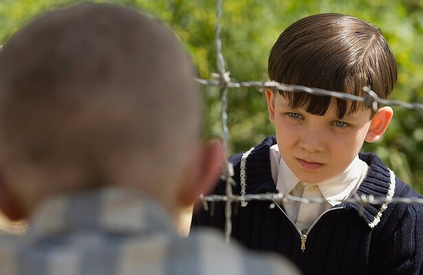 Asa Butterfield in The Boy in the Striped Pyjamas