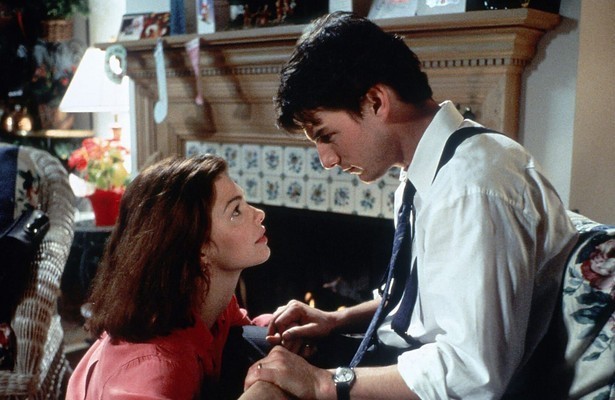 Jeanne Triplehorn en Tom Cruise in The Firm