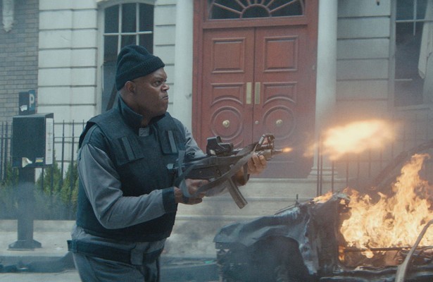 Samuel L. Jackson in The Hitman's Bodyguard
