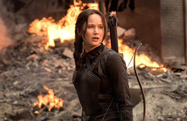 Jennifer Lawrence in The Hunger Games: Mockingjay - Part 2