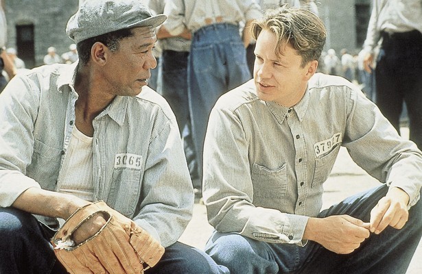 Morgan Freeman en Tim Robbins in The Shawshank Redemption