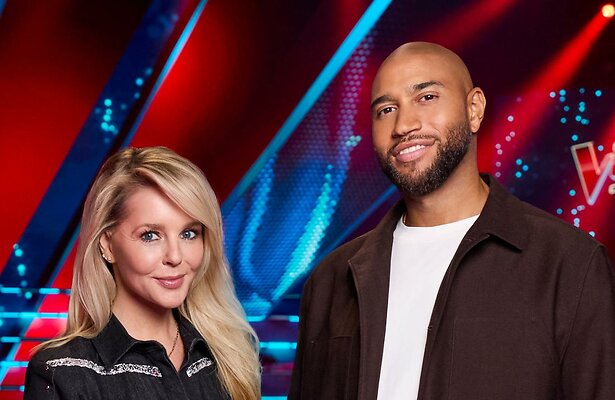 Chantal Janzen en Edson da Graça voor The Voice of Holland