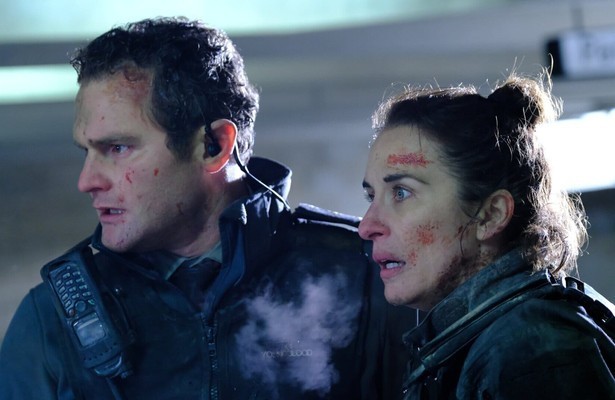Mark Stanley en Vicky McClure in Trigger Point