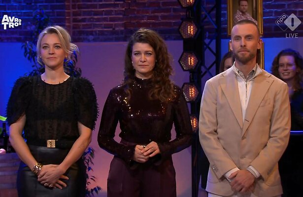 Loes, Merel en Nathan stonden in de finale van Wie Is de Mol? 2025.